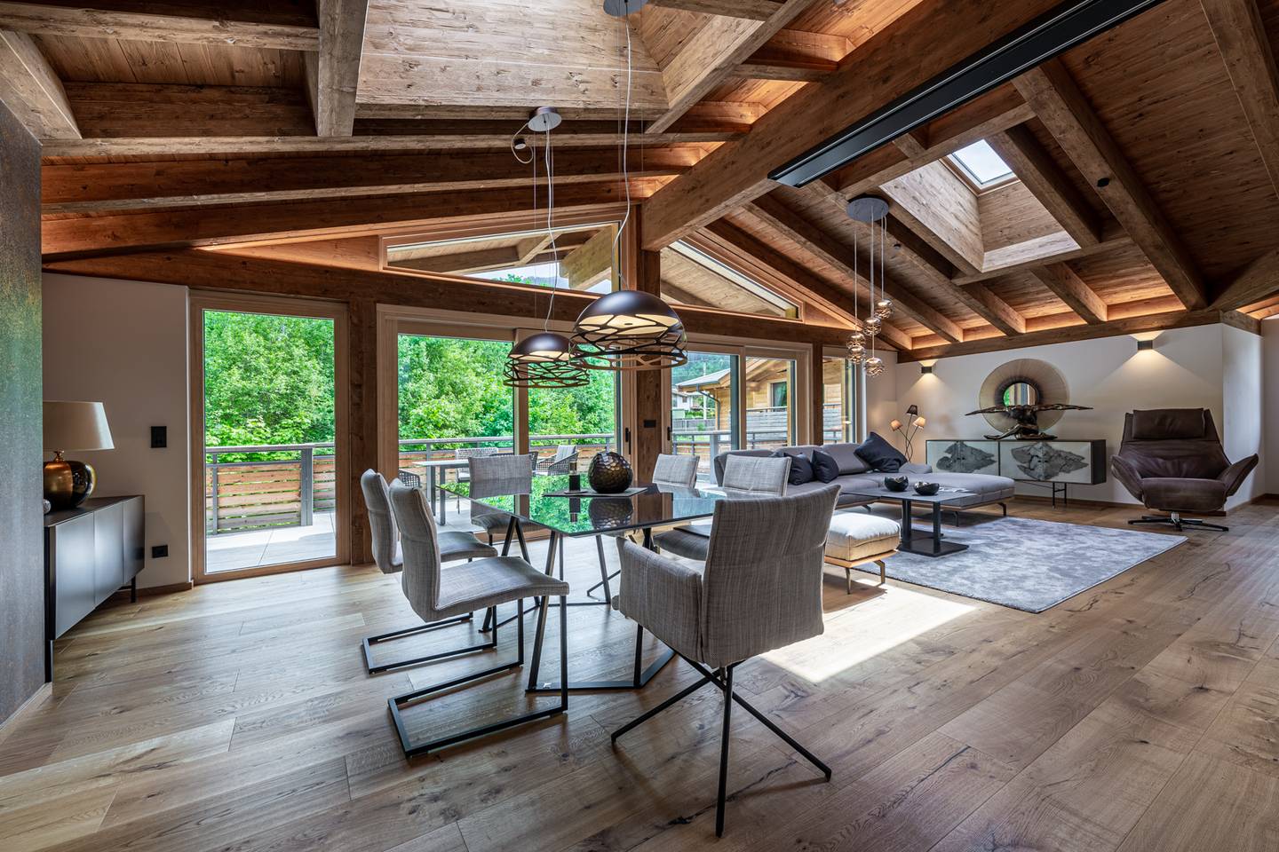 Penthouse near the Hahnenkammbahn with sauna
