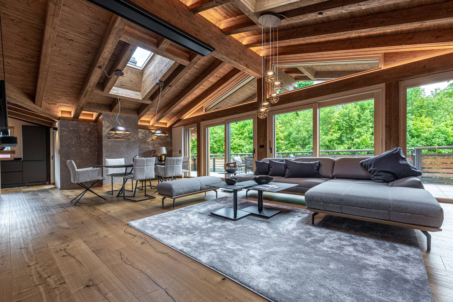 Penthouse near the Hahnenkammbahn with sauna