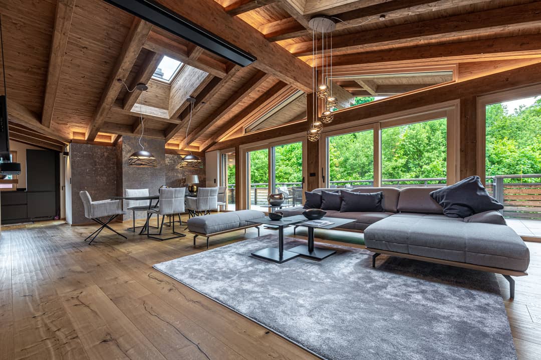 Penthouse near the Hahnenkammbahn with sauna