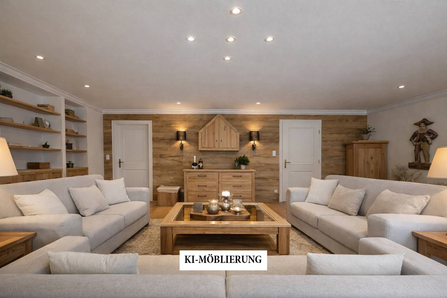 Wohnung mit umlaufendem Balkon Blick Hahnenkamm