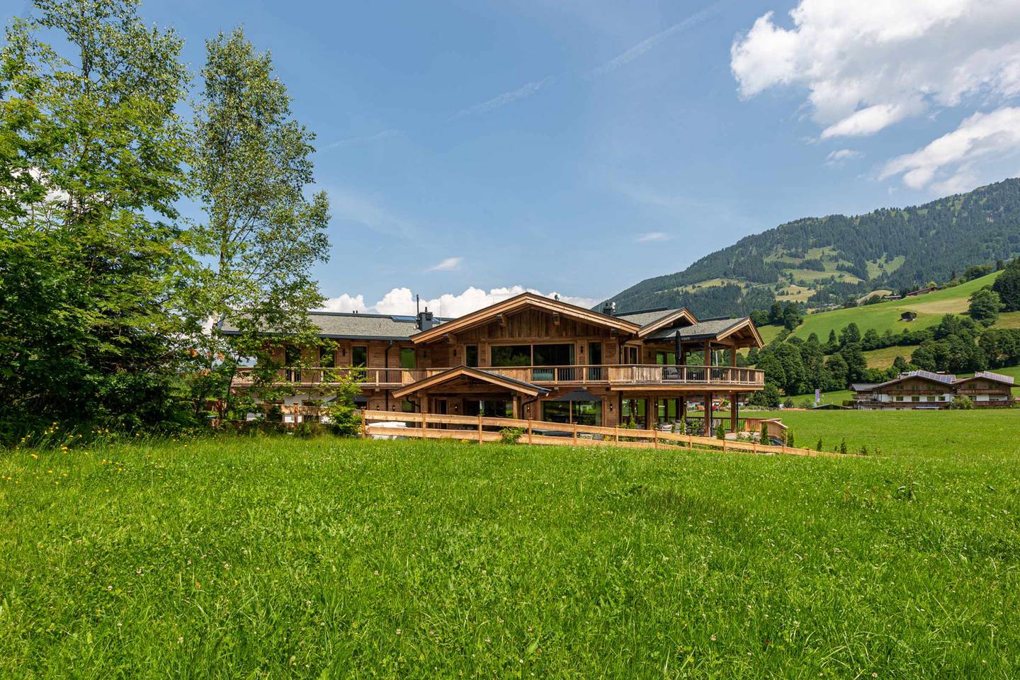 Maisonettewohnung Garten und Kaiserblick
