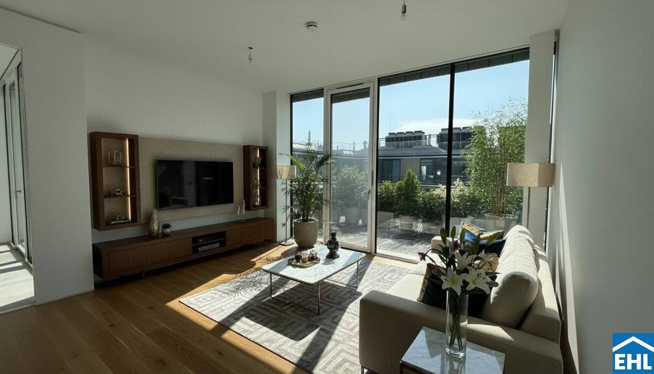 Penthouse mit großer Terrasse Erstbezug