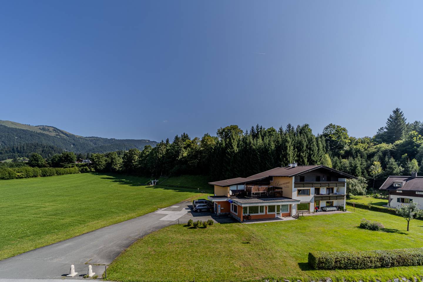 Penthouse mit Dachterrasse Kaisergebirge Blick
