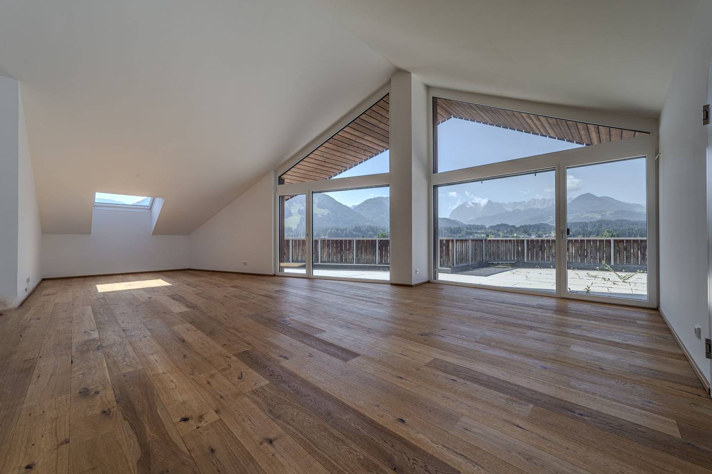 Penthouse mit Dachterrasse Kaisergebirge Blick