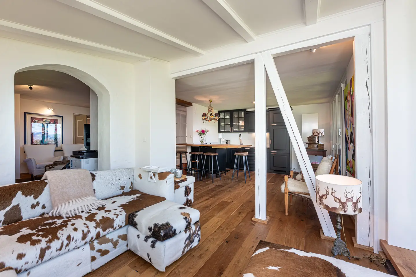 Attic apartment mountain view terrace Bichlalm