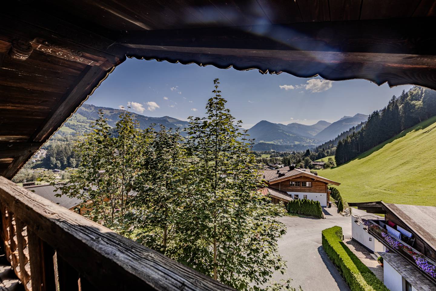 Wohnung Panoramablick und ruhige Lage in Kitzbühel