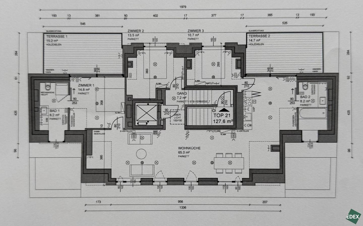 Penthouse mit zwei Terrassen Erstbezug