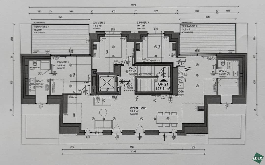 Penthouse mit zwei Terrassen Erstbezug