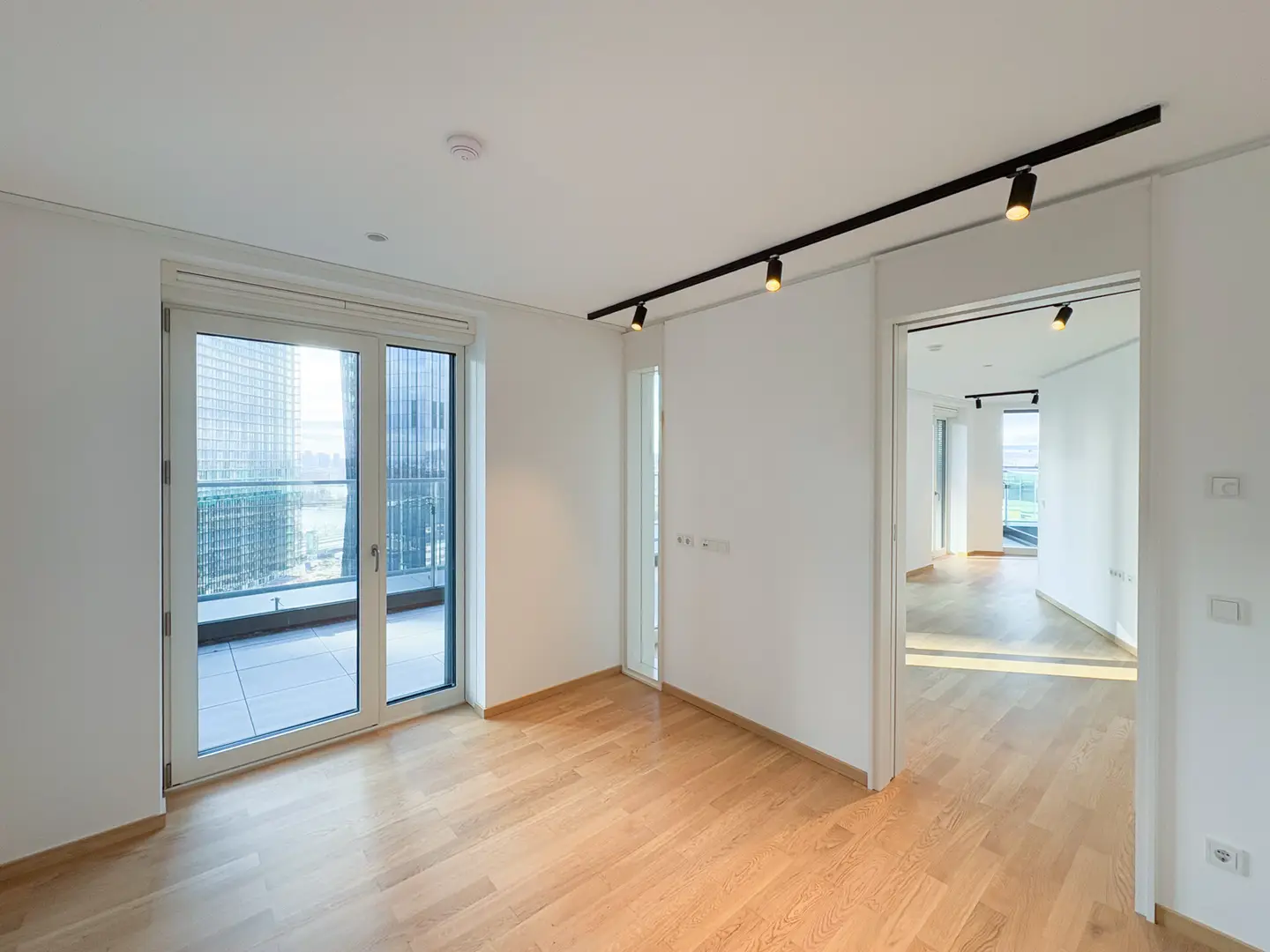 Attic apartment with a large terrace first occupancy