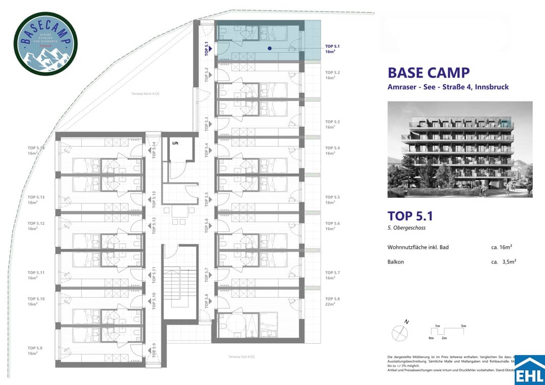 New build apartment commission free