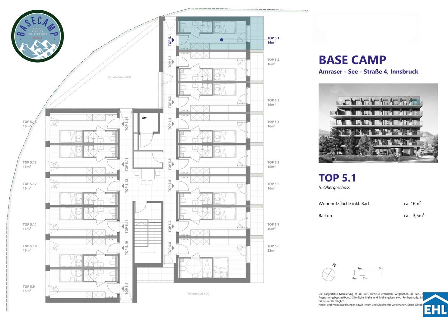 New build apartment commission free