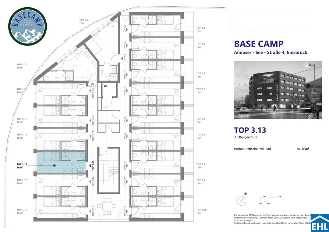 Wohnung Neubau Erstbezug BaseCamp Universität nah