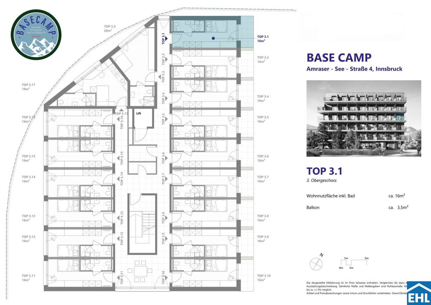 Apartment Innsbruck central investment potential
