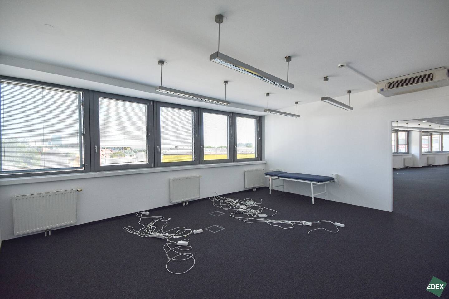 Modern office space with optimal connectivity