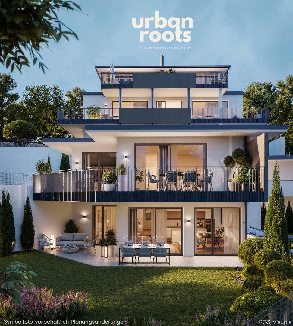 Neubauwohnung first occupancy with southwest terrace