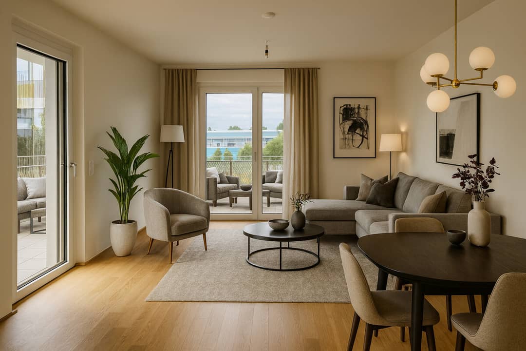 Erstbezug Wohnung Hirschfeld nahe U1 mit Terrasse