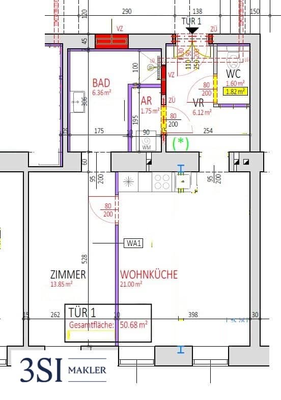 Ground floor apartment first occupancy Laubepark quiet