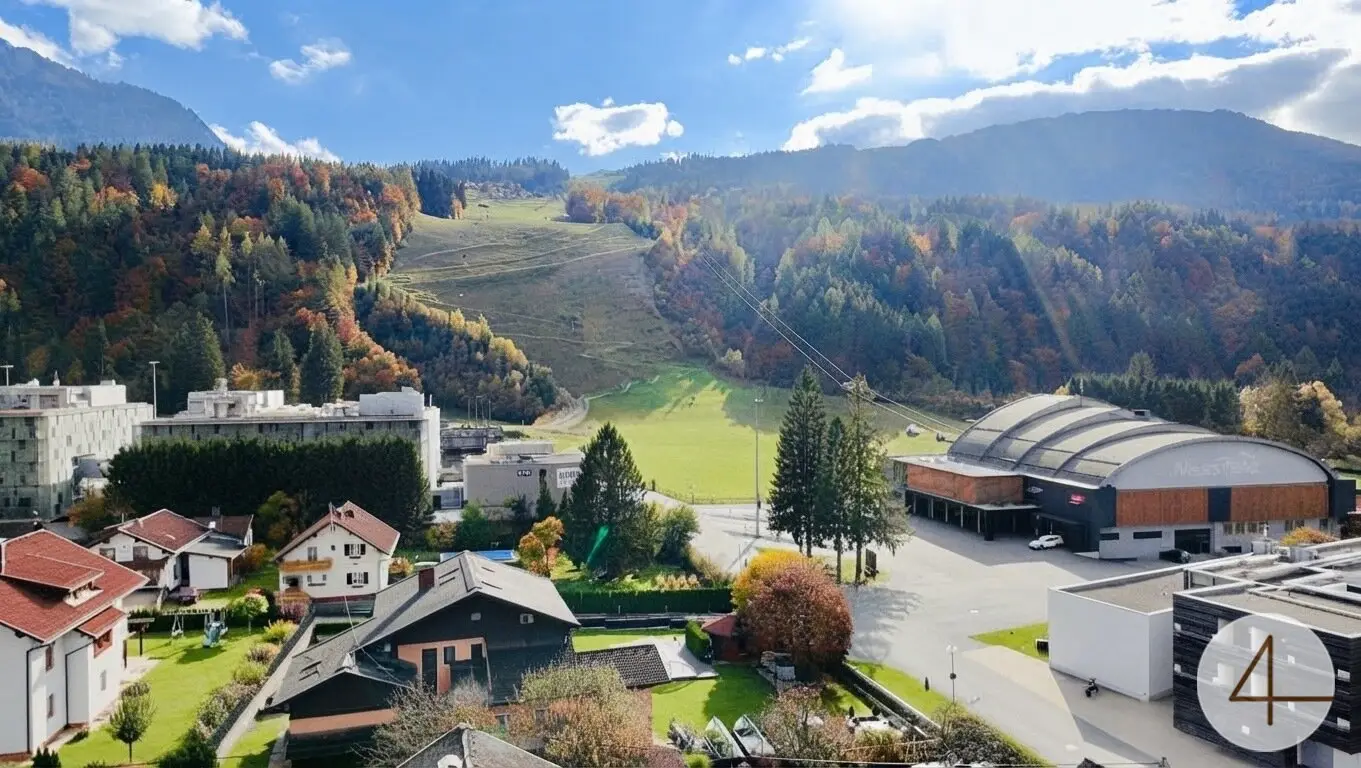 Edelrohbau - Green House Appartements - Wohnungspaket – direkt am Skilift Nassfeld  grüner Panoramablick - 28 PV-Panele - Stellplätze