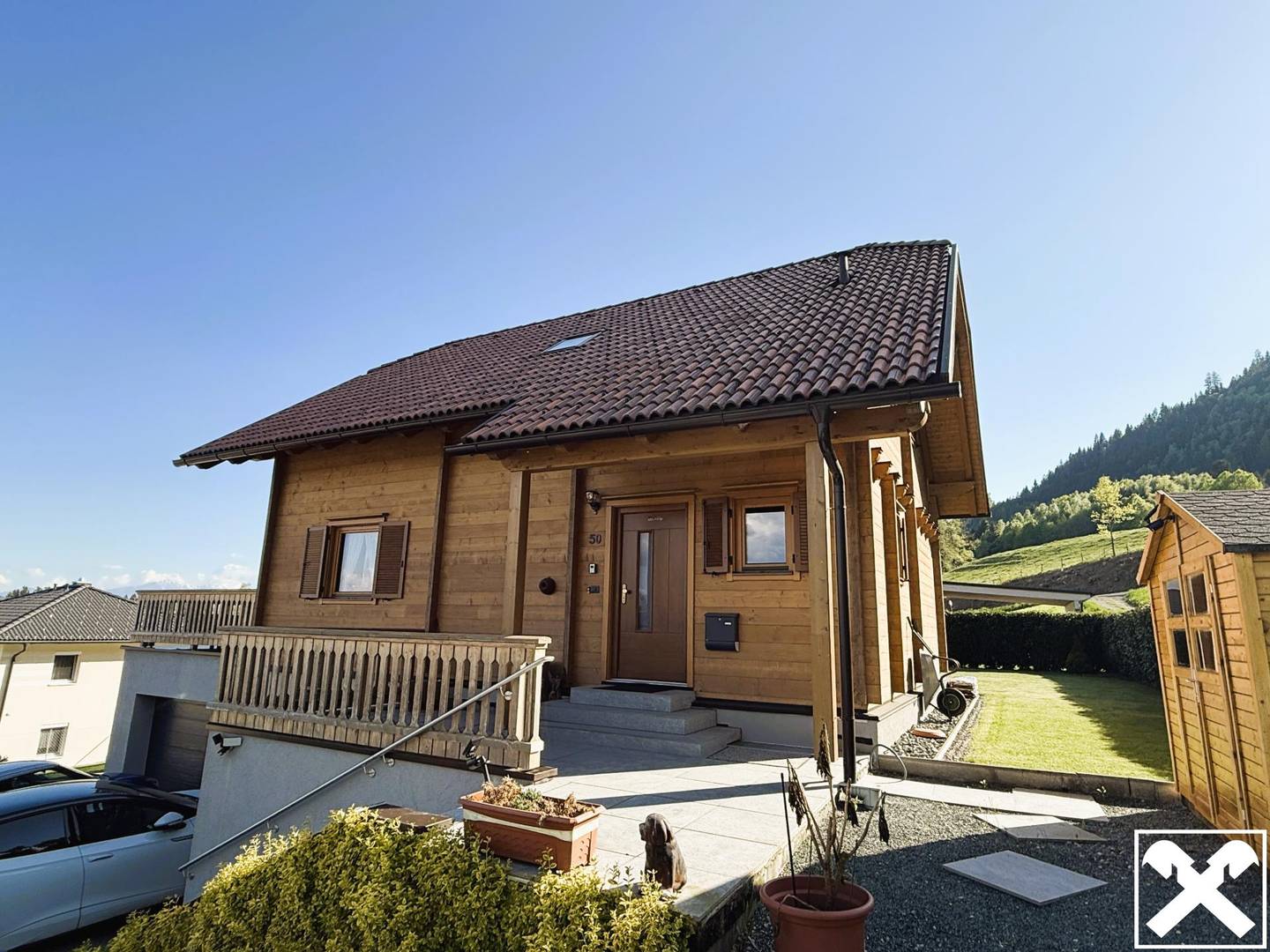 Charmantes Holzhaus in herrlicher Aussichtslage