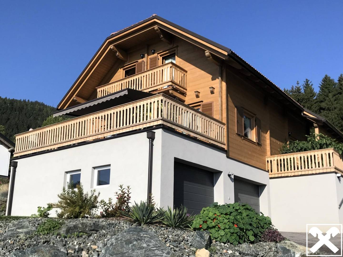 Charmantes Holzhaus in herrlicher Aussichtslage