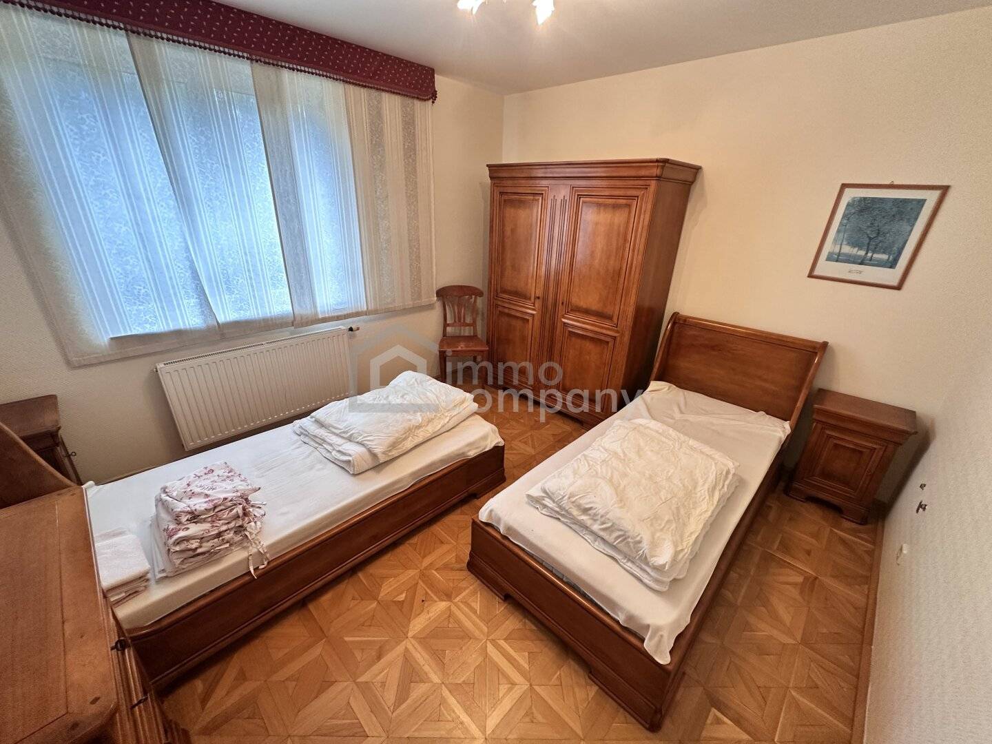 Apartment with city view and built in kitchen