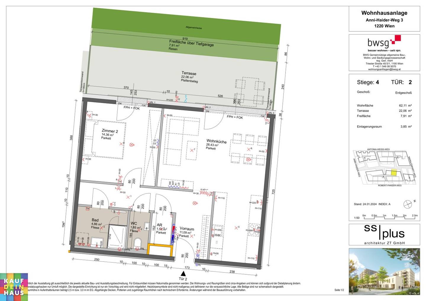 Neubau Erstbezug Wohnung mit Terrasse