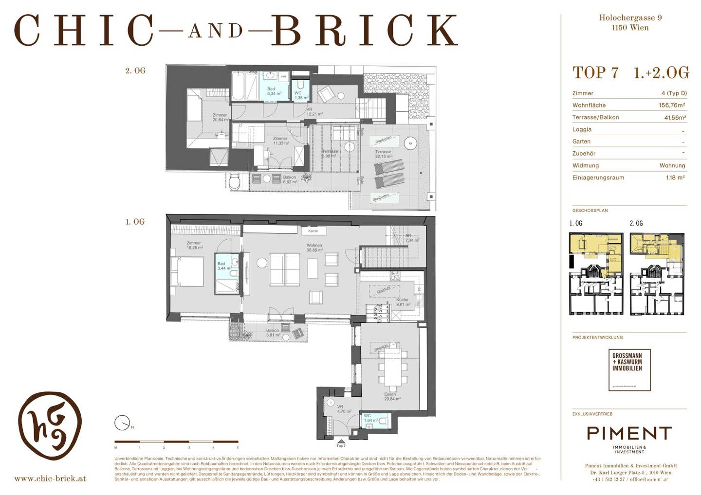 Loft apartment with terrace near Meiselmarkt and U3