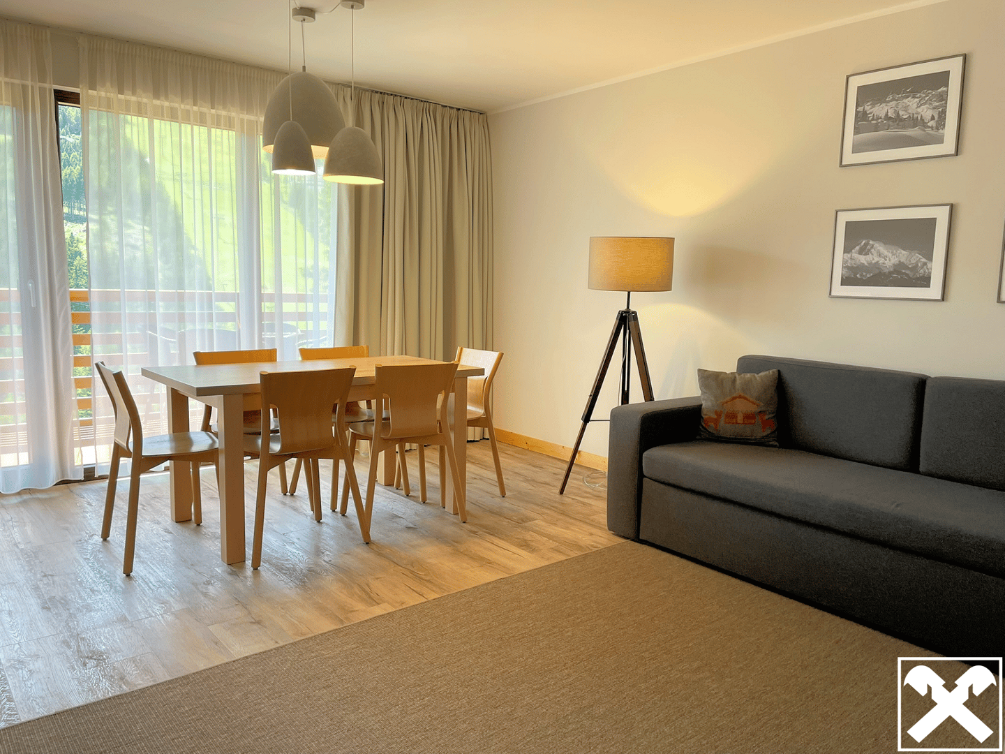 High quality apartment at Katschberg with balcony