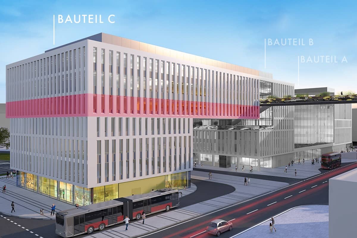 Einzigartig – Erstbezug-Büros und Geschäfte im Projekt Hafenportal in 4020 Linz - zur Miete