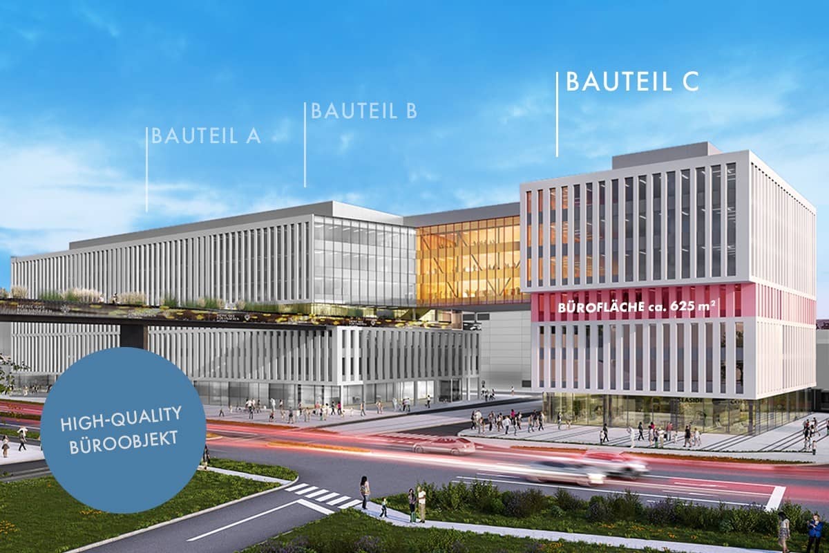 Einzigartig – Erstbezug-Büros und Geschäfte im Projekt Hafenportal in 4020 Linz - zur Miete