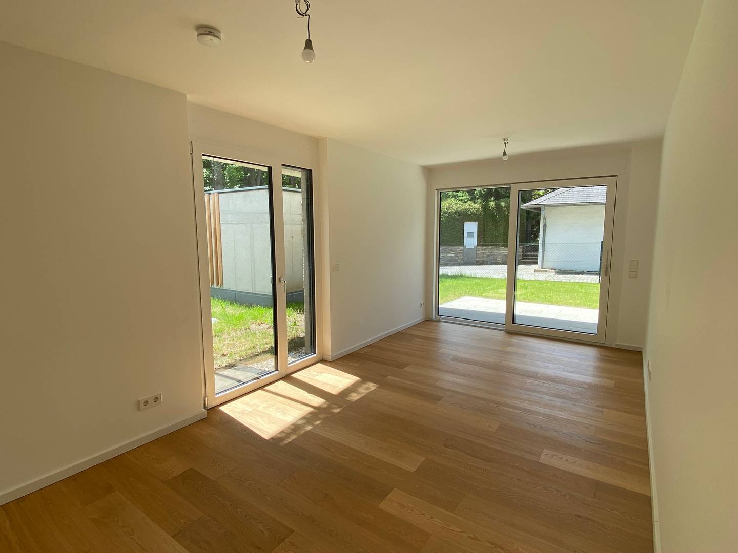 Wohnung mit Garten Wienerwaldblick Wärmepumpe