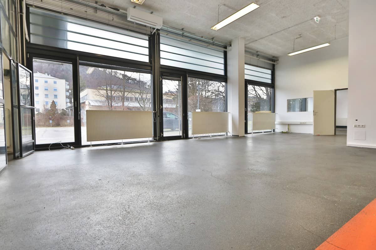 Loft apartment with attached storage area and freight elevator