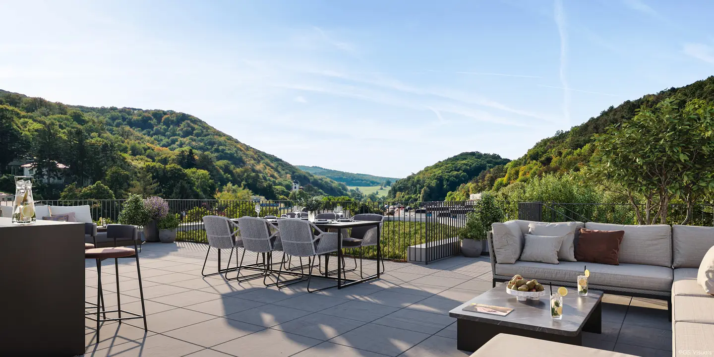 Erstbezug Wohnung Loggia Balkon