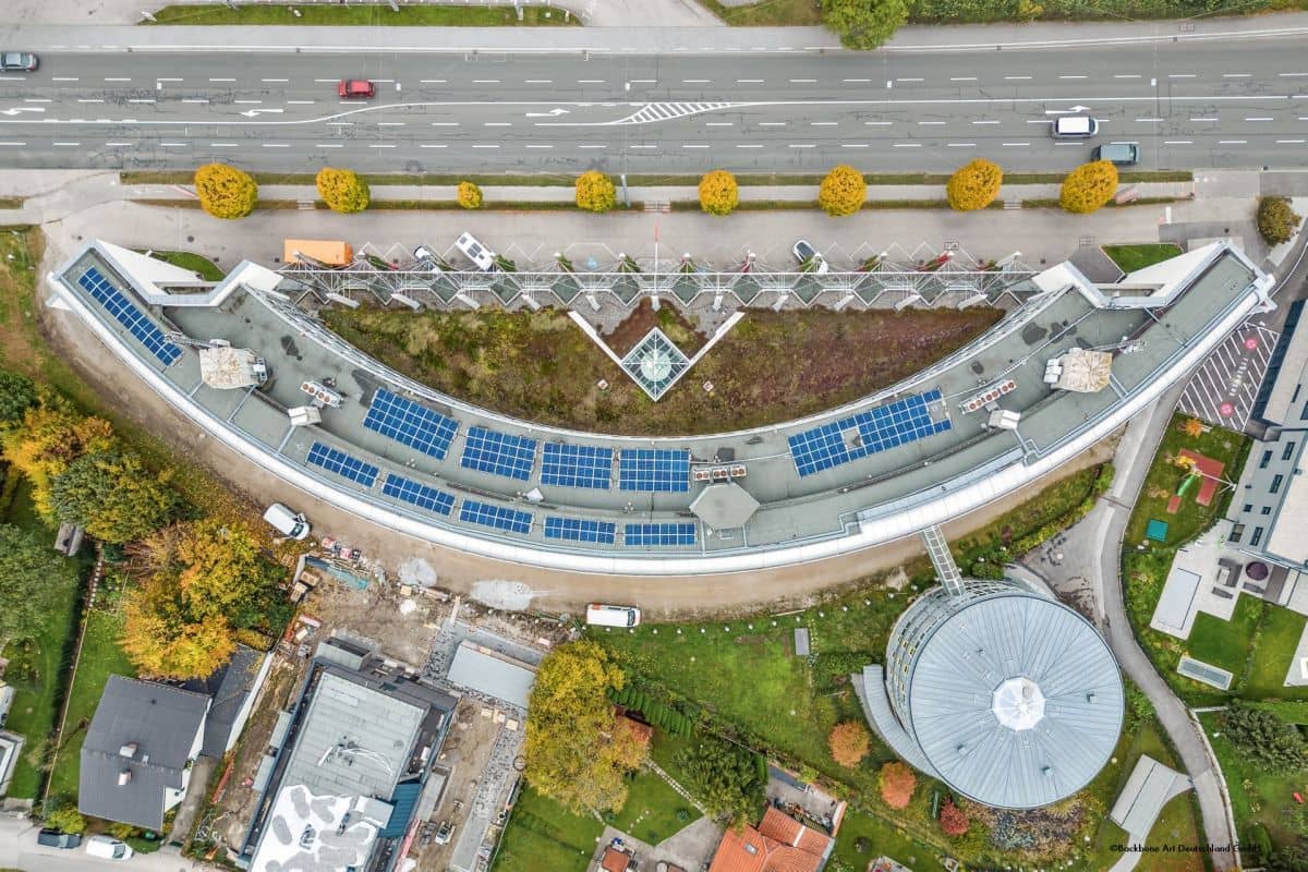 Markantes Bürogebäude an der Alpenstraße zur Miete