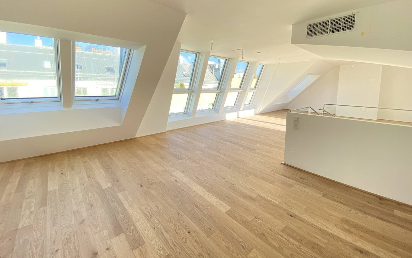 Attic apartment with roof terrace brand new