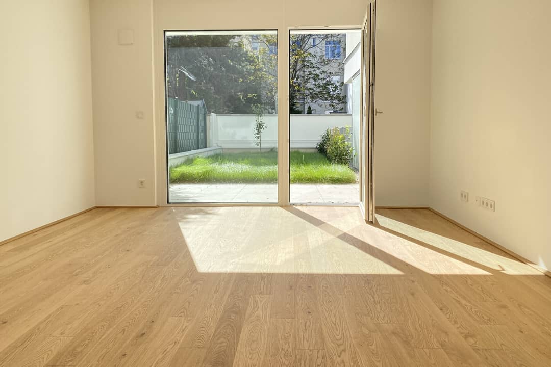 Neubau Wohnung mit Garten und Terrasse nahe Prater
