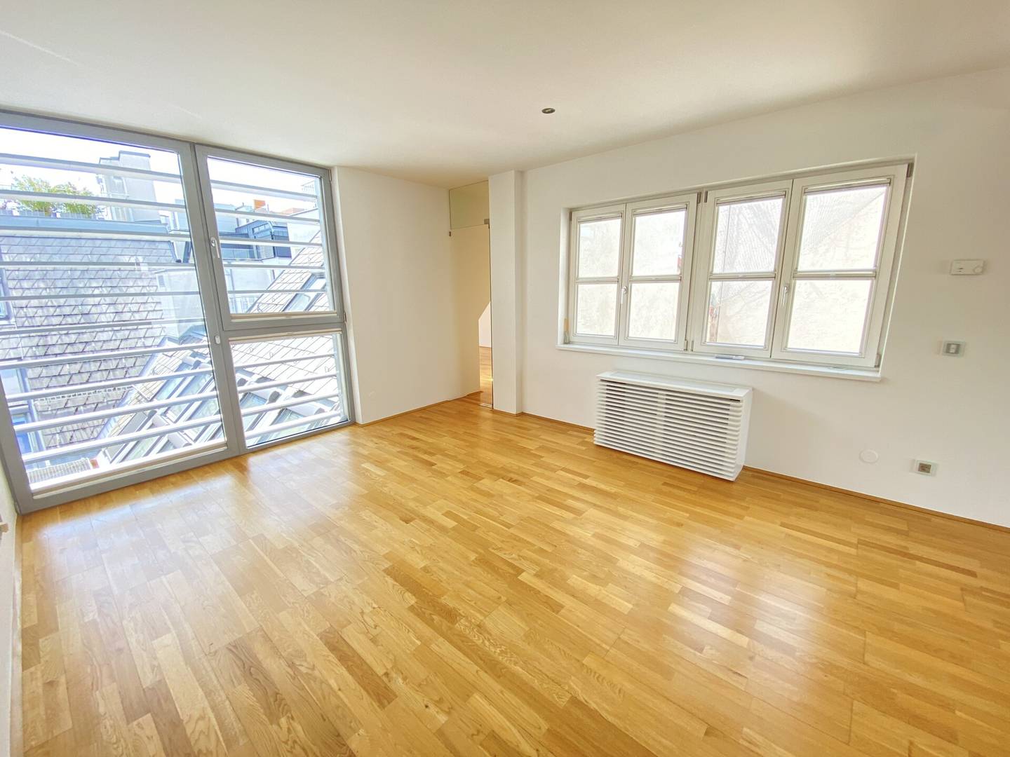 Dachgeschosswohnung mit Terrasse Blick zur Karlskirche im Botschaftsviertel
