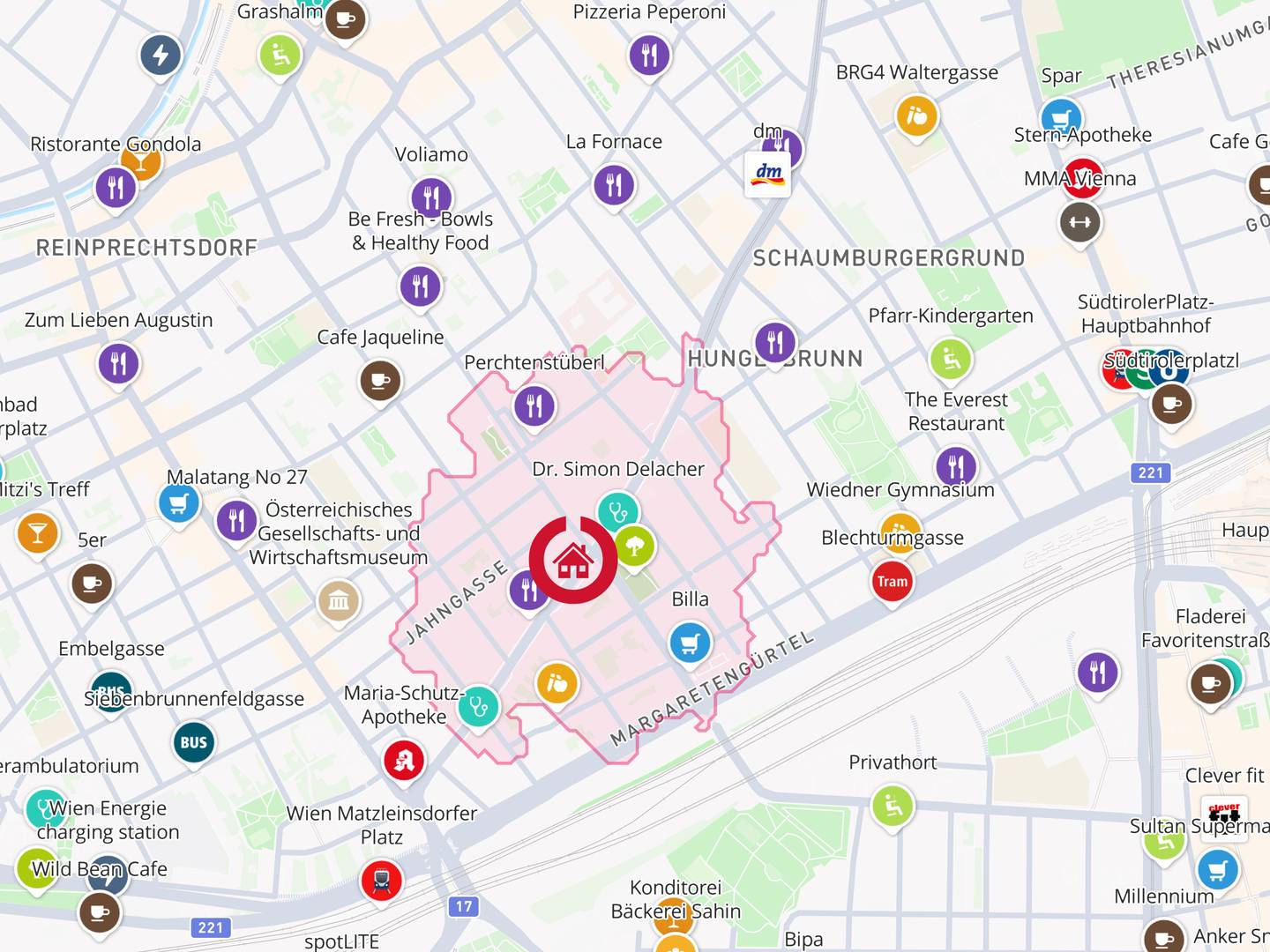 Apartment with garage parking spaces in excellent location (Wohnung) de