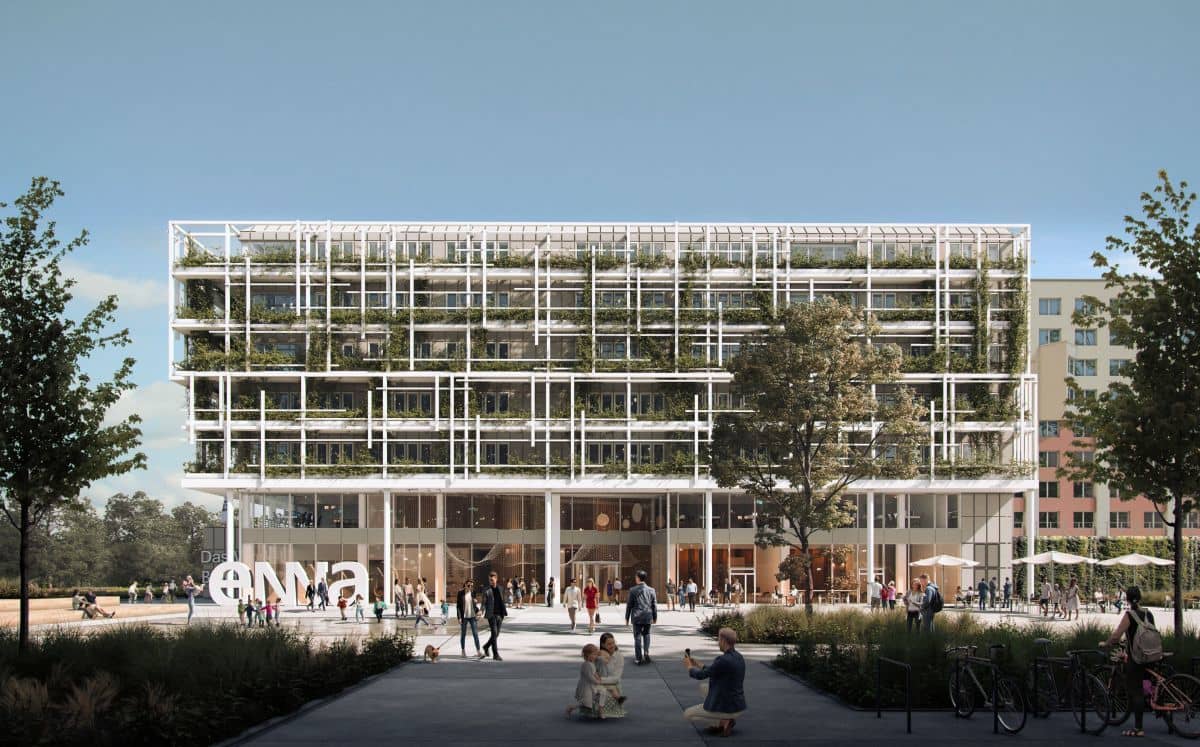 Moderne Büroflächen im ENNA-Projekt, 1030 Wien, mit Balkonen/Terrassen