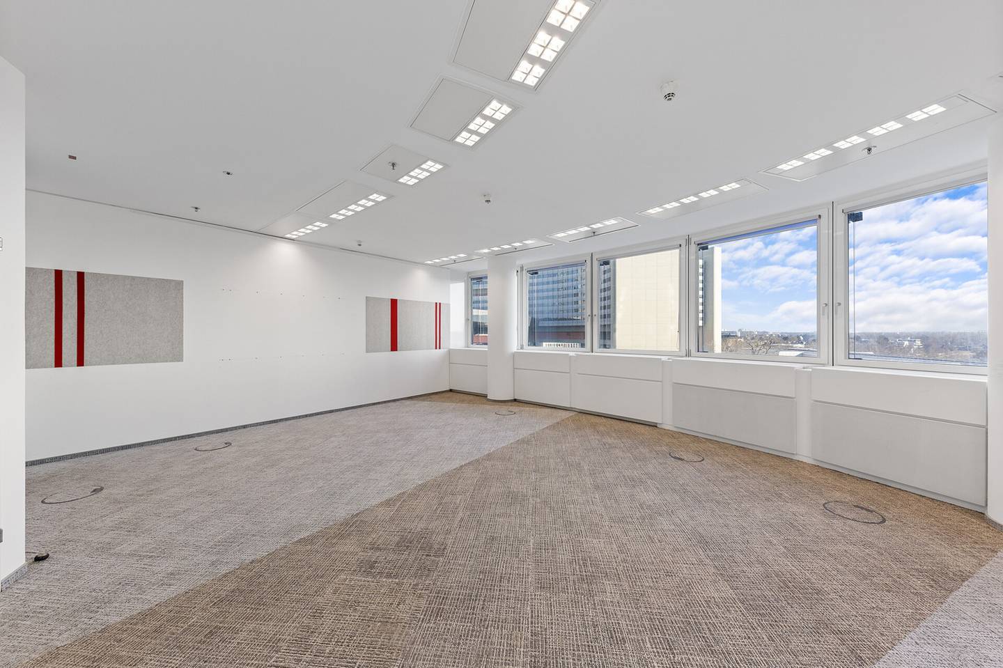 Helle Bürofläche im Andromeda Tower, 335 m² in 1220 Wien, Donau City