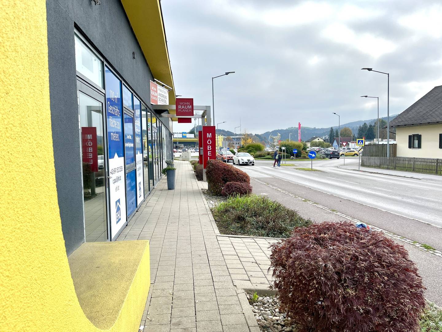 Attraktive Ladenlokale im STOP SHOP Voitsberg zur Miete – Sichtbarkeit