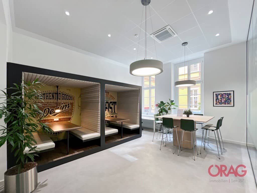 Apartment central office spaces with conference rooms