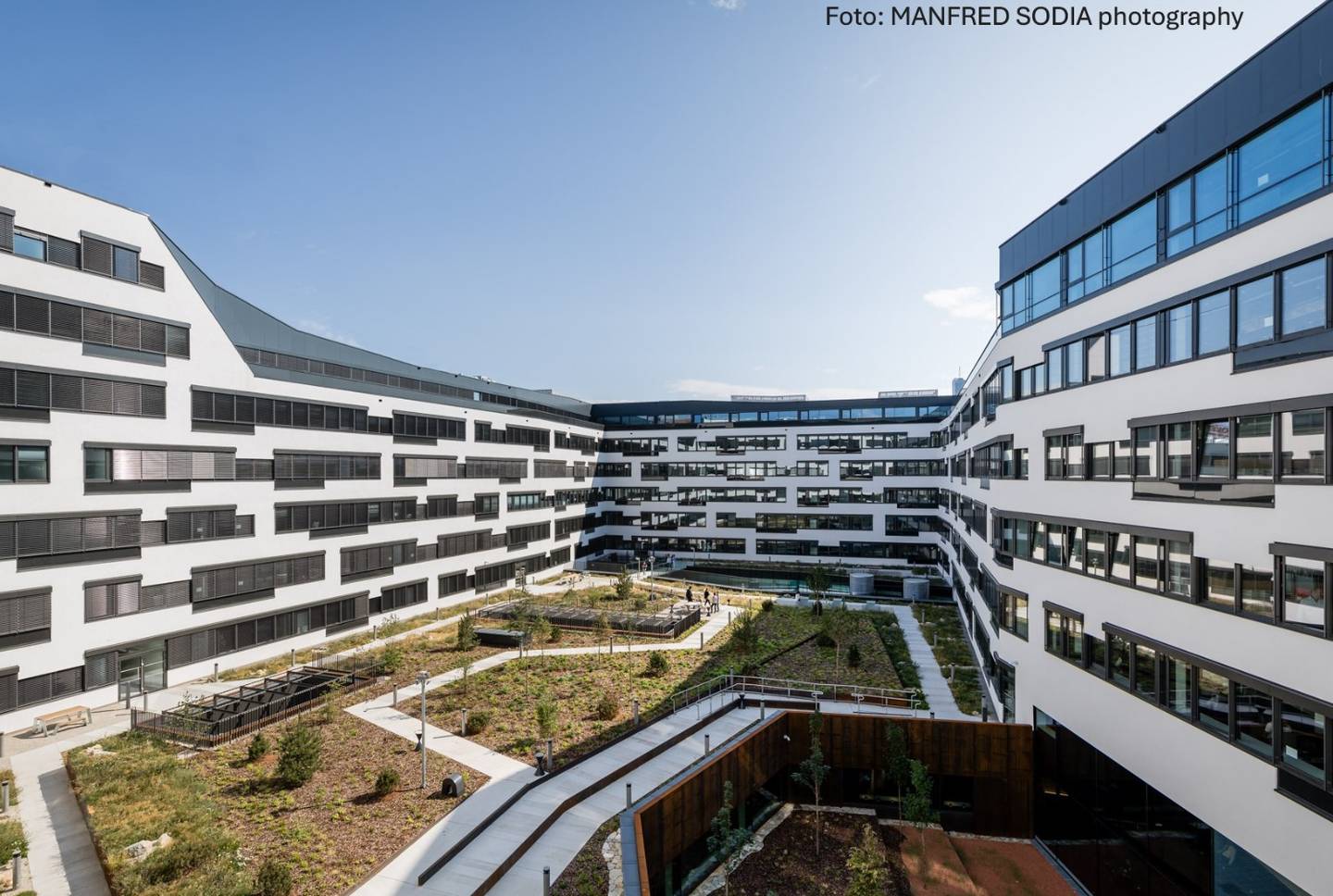 Modernes Arbeiten im VIENNA WORKS am Austria Campus - Büroflächen zu mieten in 1020 Wien