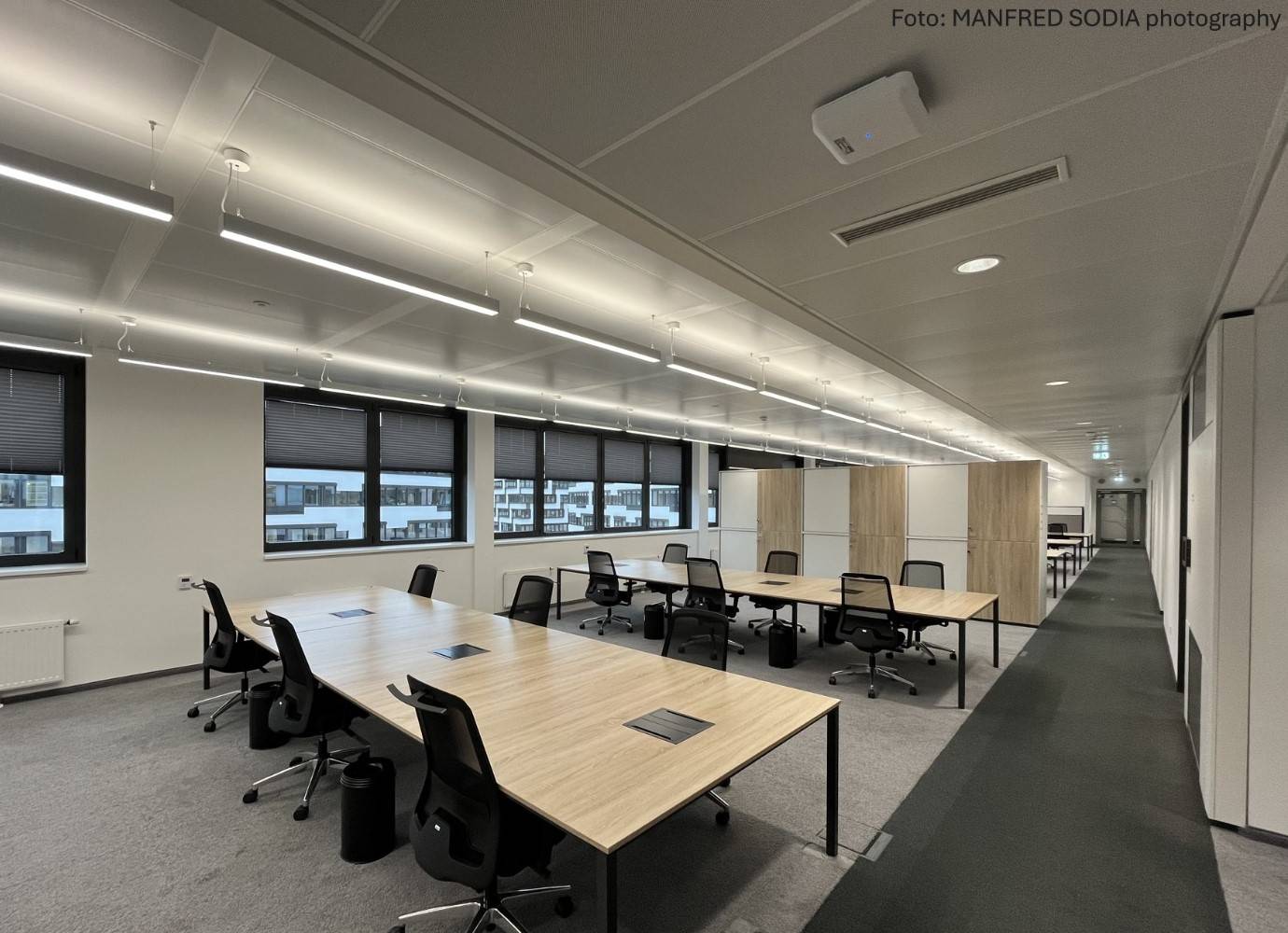 Modernes Arbeiten im VIENNA WORKS am Austria Campus - Büroflächen zu mieten in 1020 Wien