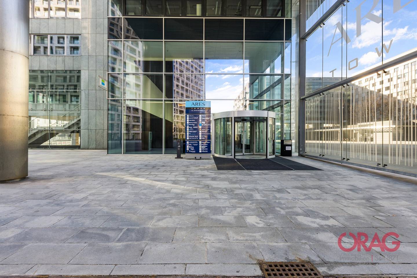Ares Tower – Große Büroflächen in 1220 Wien zur Miete, Donau City