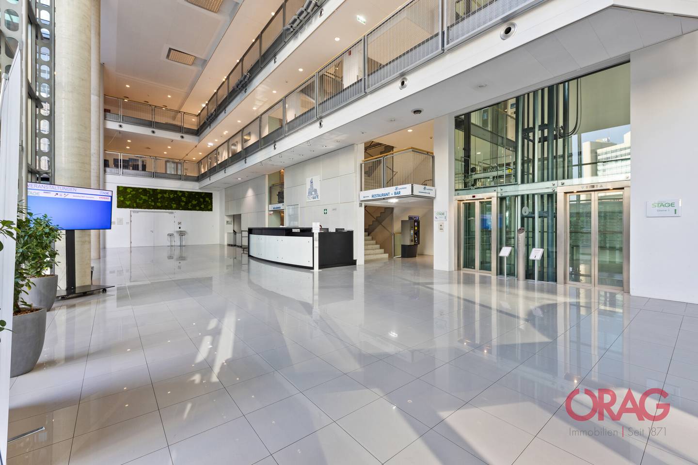 Moderne Büroflächen im Tech Gate Vienna, Donau City U1-Nähe
