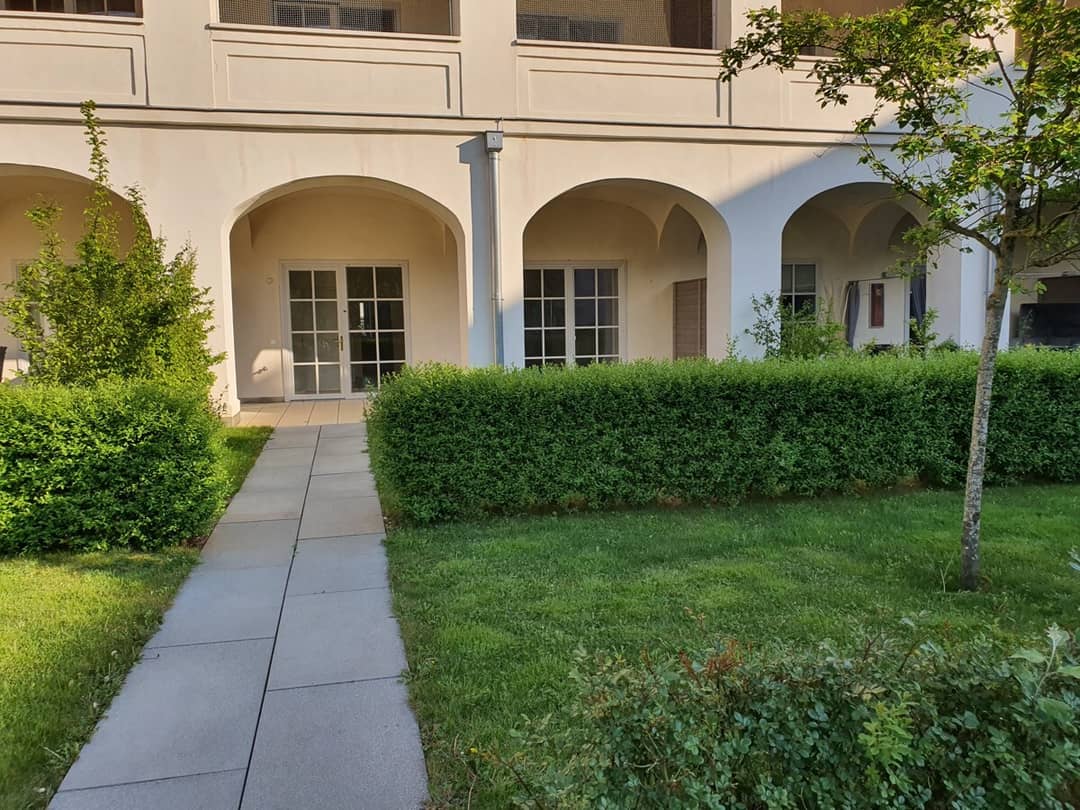 Apartment in the castle with garden and loggia