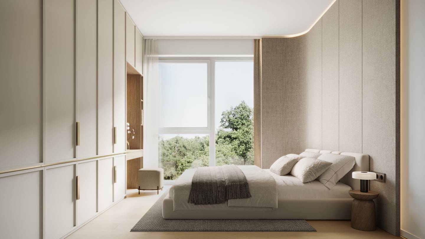Ground floor apartment with terrace and garden