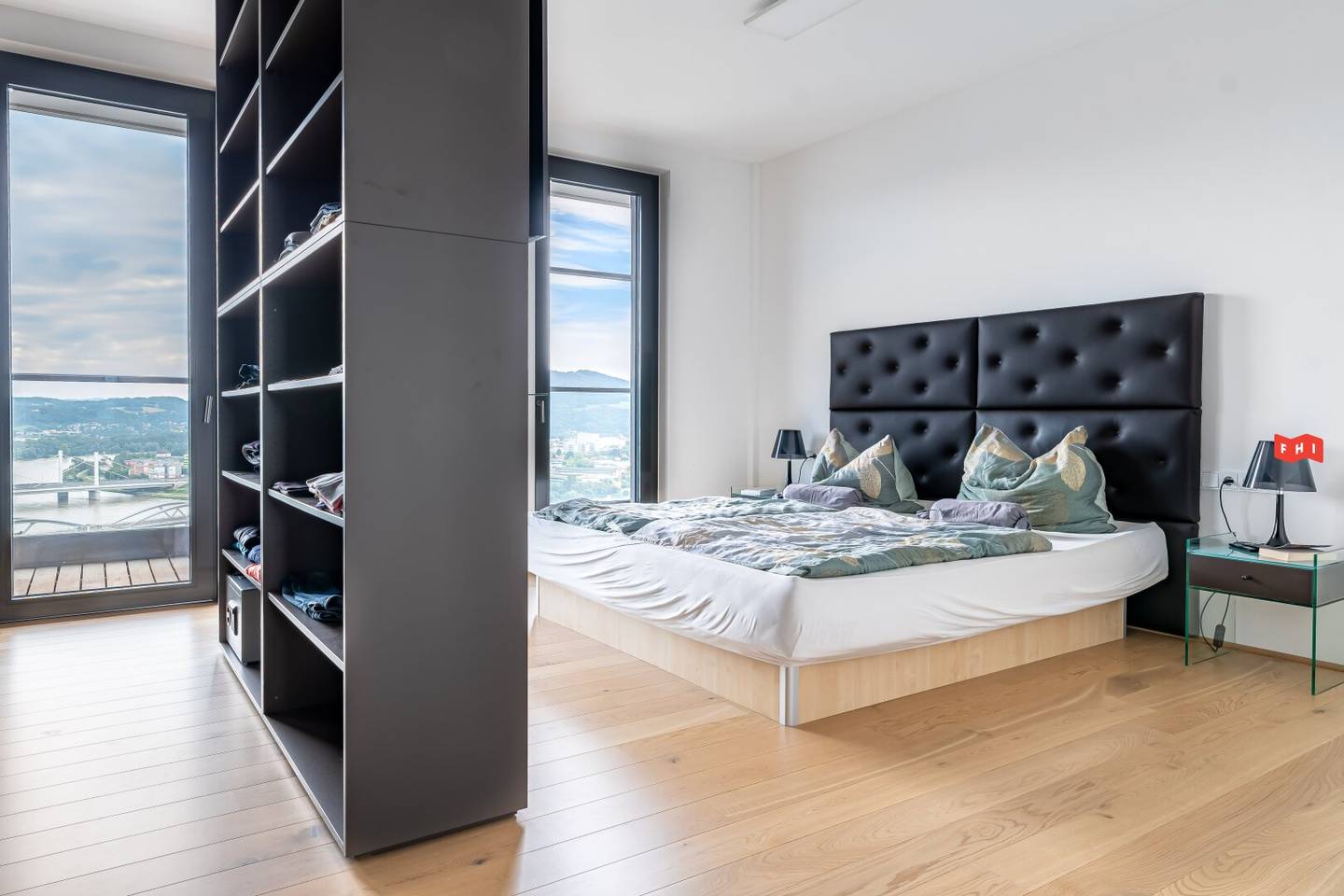 Apartment above the rooftops with terrace