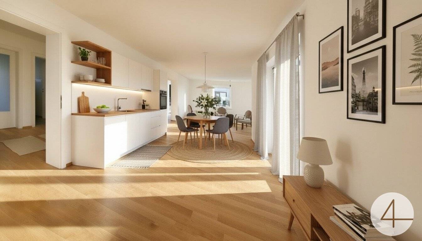 Moderne Villa in Straßham - 180 m² Wohnfläche 3 Garagen mit Terrasse